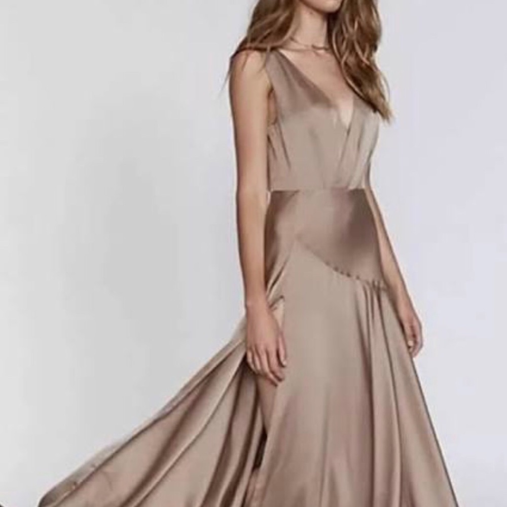 Fame and Partners Essie White Maxi Dress SizeUS 2